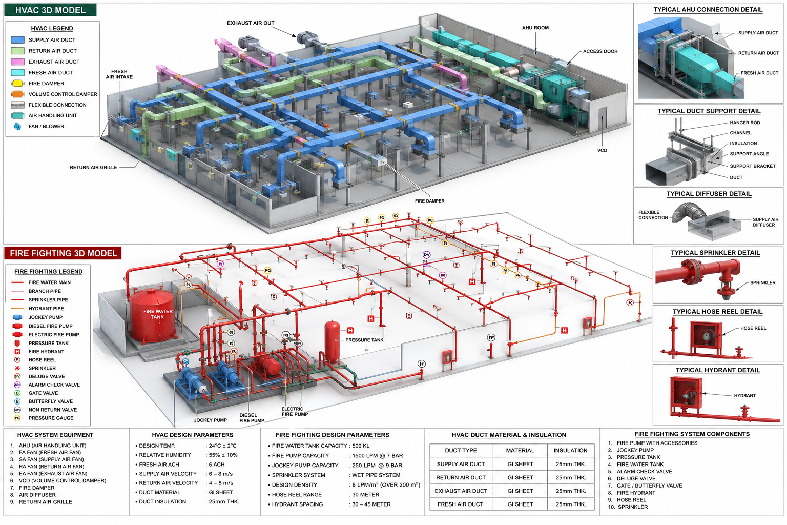 hvac AND fIRE FIGHTING-II